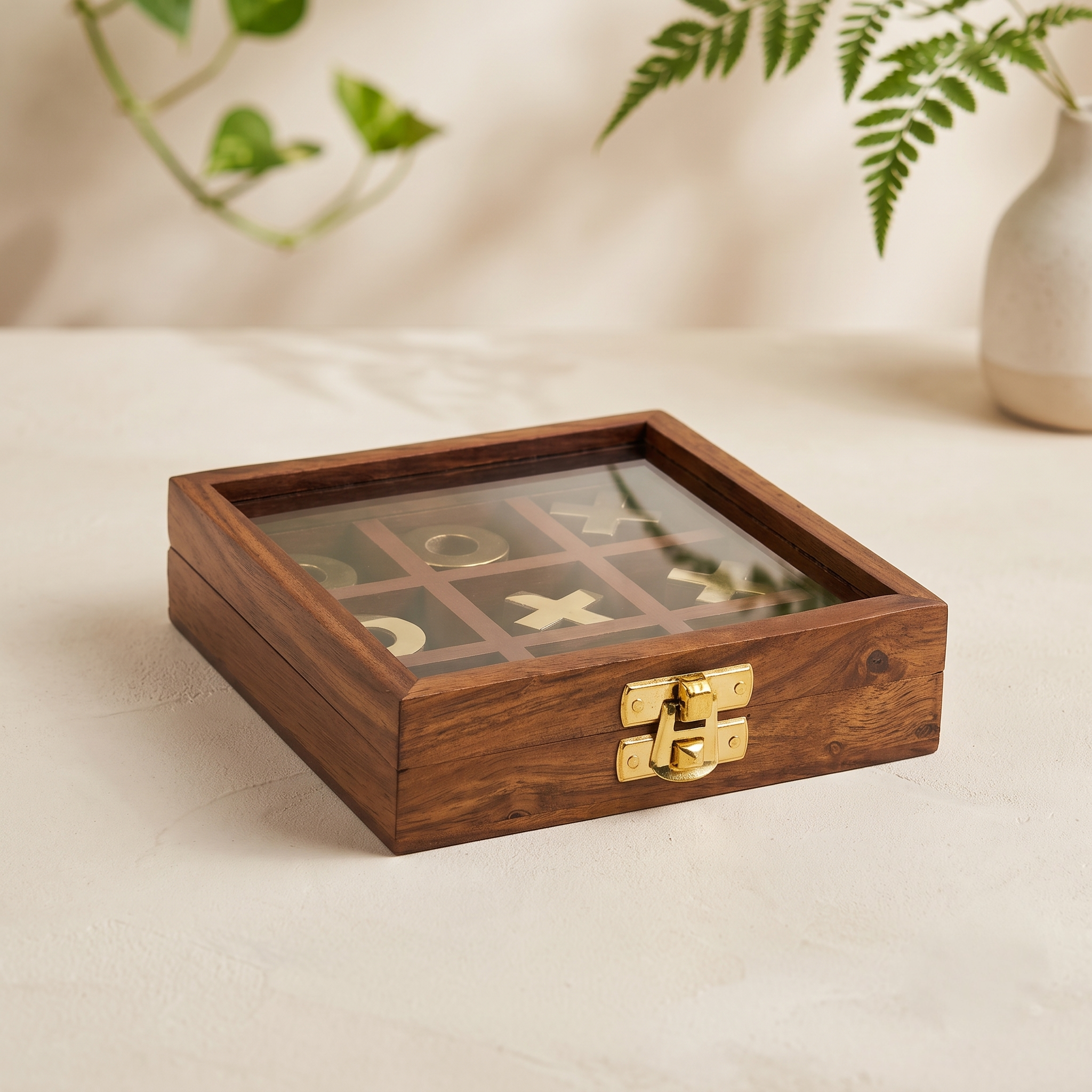 wooden tic tac toe