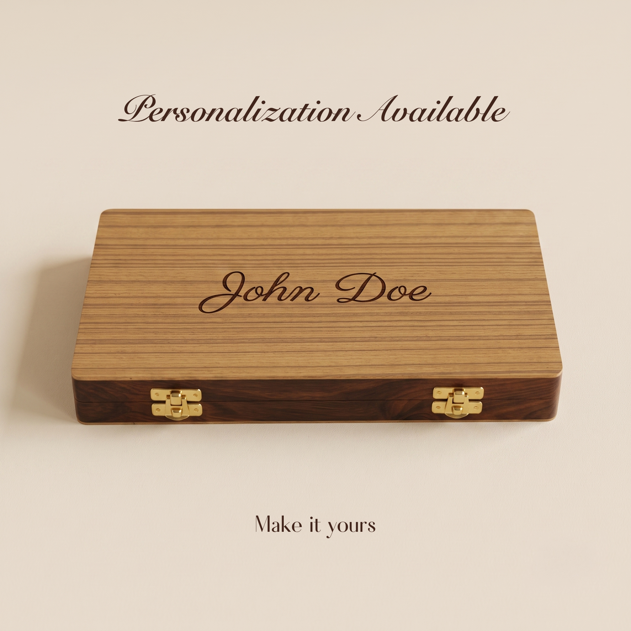 Personalized Wooden Backgammon Board | Personalized Custom Travel Game Set - Christmas, Birthday Gift - Image 6