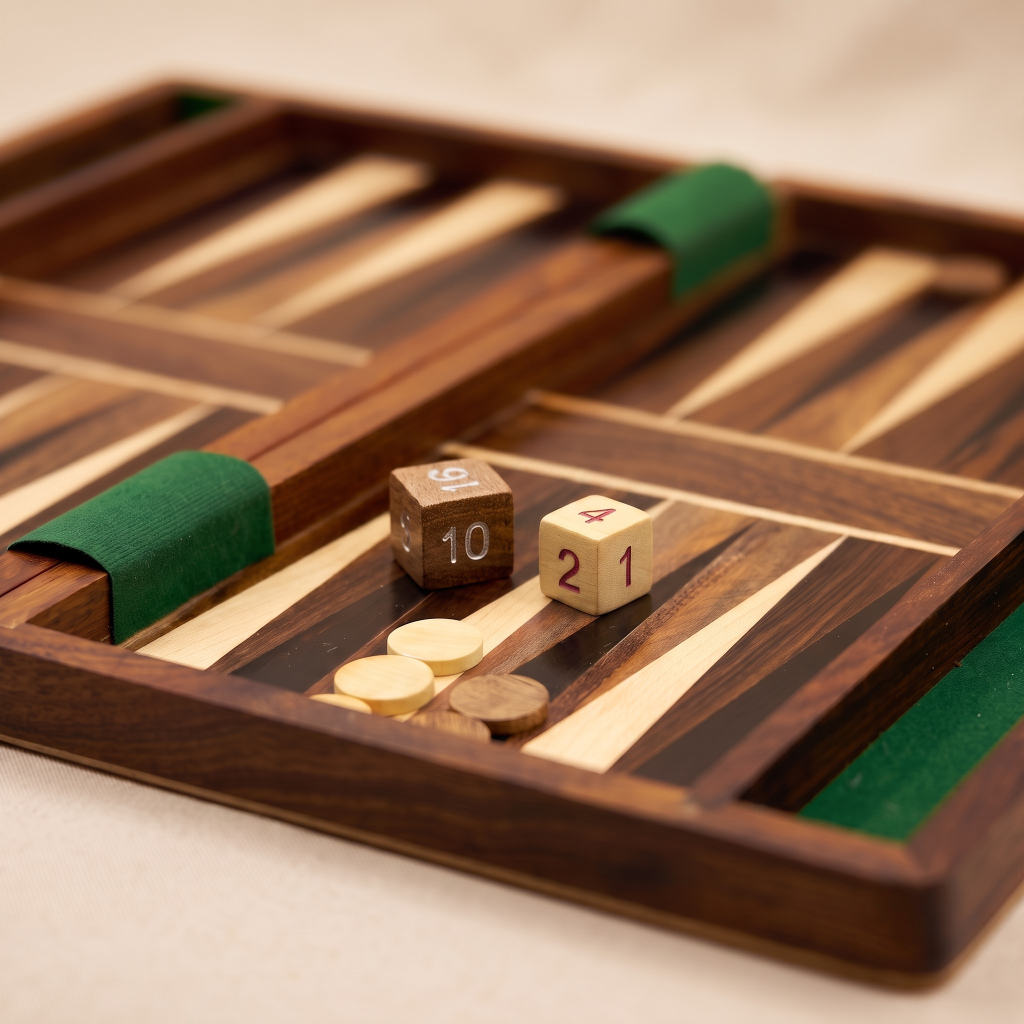 Personalized Wooden Backgammon Board | Personalized Custom Travel Game Set - Christmas, Birthday Gift - Image 11